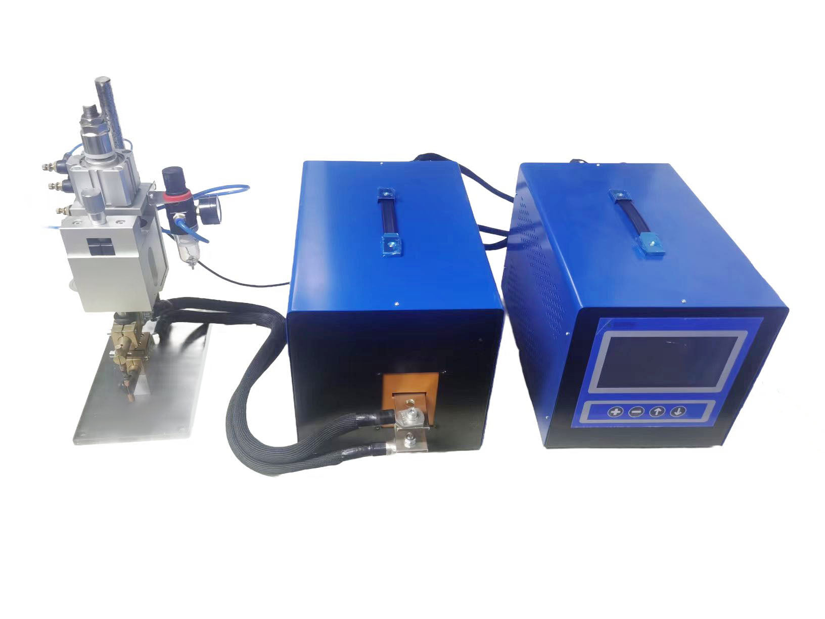 BWS-630 Pneumatic semi-automatic  Intermediate frequency DC  precision resistance butt welding machine for wire harness copper terminals motors, copper sheets